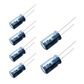 4 pcs Nichicon KA Capacitors 35V 100uf Audio Grade