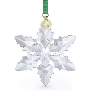 Swarovski Annual Edition 2023 Ornament, Clear Swarovski Crystals with Gold-Tone Finished Metal, from The Swarovski Annual Edition Collection