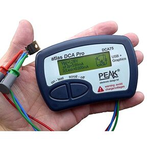 Peak Atlas DCA75 Pro Semiconductor Tester, Light Blue