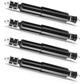 4PCS Front and Rear Golf Cart Shock Absorbers Compatible with EZGO TXT 1994-Up Gas & Electric Models Replace# 76418-01, 70928-G01