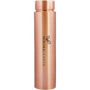 Pencil Copper Water Bottle, Minimalistic Leak-Proof Design, Solid Copper, Ideal for Gym, Office, Yoga & Unique Gift - 750 ML (25 oz)