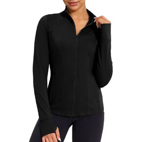 VUTRU Women's Workout Jackets Zip Up Athletic Jackets Lightweight Running Yoga Jackets with Pockets