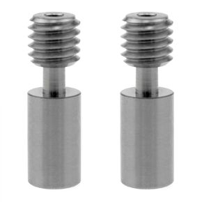 2pcsAll-metal titanium alloy heat resistant tube upgrade compatible with Creality Ender3 S1, Ender3 S1 Pro, CR10 Smart Pro, Sermoon V1, Ender3 V3 SE 3D printer