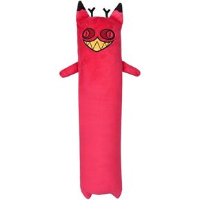 27.5in Alastor Plush Toy Doll Cat Radio Demon Plushies Anime Stuffed Figure Animal Pillow Gifts for Birthday