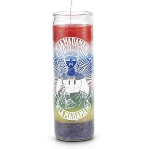 7 Day 7 Color La Madama Prayer Candle for Good Luck, Protection, Spiritual Healing Spell-Casting Witchcraft Wishing Manifestation Magical Positive Energy Blessing Ritual Wish Candles