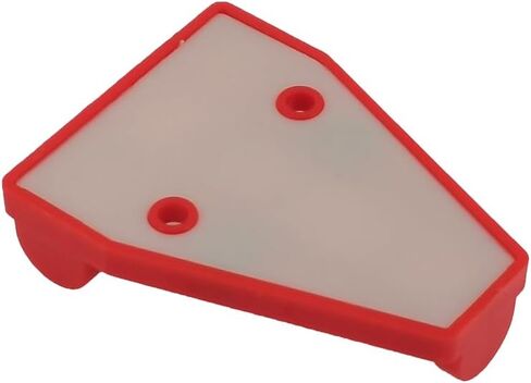 4 منصات مستوى صغير ذات وظيفة مغناطيسية على شكل حرف T يمكن استخدامها مع مستوى صغير وخرزة فقاعية أفقية (أسود (أحمر)) in Kuwait