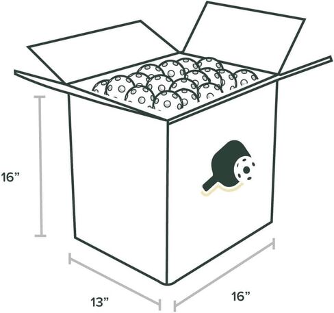 40 كرة بيكل بول للأماكن الخارجية - ملمس أكثر نعومة للعب الترفيهي والنوادي - معتمدة من الولايات المتحدة الأمريكية in Kuwait