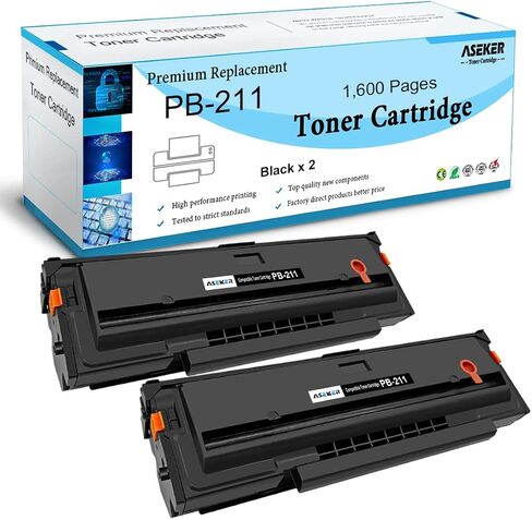 استبدال خرطوشة الحبر PB-211 PB-211E لـ Pantum PB211 PB211E PB-211EV PB211EV المتوافقة مع طابعات M6552NW P2502W M6602NW P2500W M6550NW in Kuwait