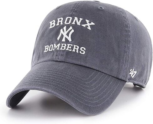47 Brand Bronx Bombers New York Yankees Clean Up Hat Cap Vintage Navy in Saudi Arabia