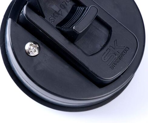 Amarine Made 2" Flush Pull Slam Latch for Boat Deck Hatch 1/4" Door Locking Style-Black (4-Pack) in Saudi Arabia