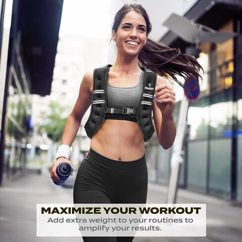 Philosophy Gym Weighted Workout Vest, Strength Training Fitness Body Weight Vest in Kuwait