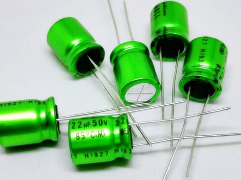 6PCS 22uF 50V Nichicon Muse ES BP (Bipolar) Audio Grade, 85 Degree high Temperature Capacitor 10x13 mm for high-end Audio in Saudi Arabia