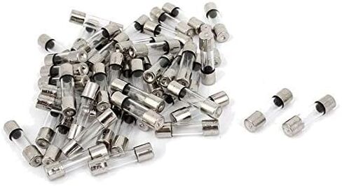 100PCS 10 Values Glass Fuse Kit 250V 5x20mm / 0.19 x 0.78 Inch Fast-Melting Glass Fuse 0.2-20A in Saudi Arabia