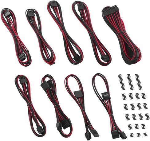CableMod E-Series Classic ModFlex Sleeved Cable Kit for EVGA G/G+ / P/P+ / T (Black + White) in Saudi Arabia