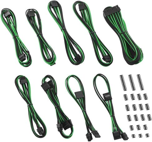 CableMod E-Series Classic ModFlex Sleeved Cable Kit for EVGA G/G+ / P/P+ / T (Black + White) in Saudi Arabia