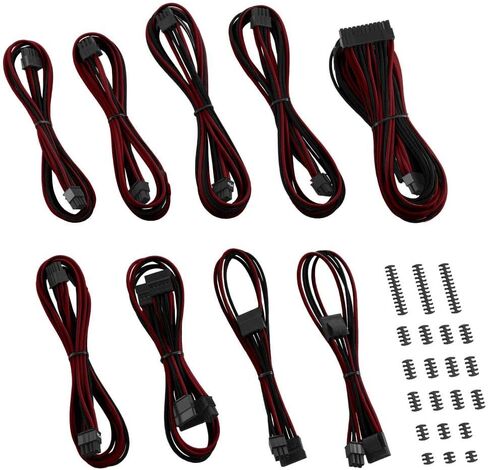 CableMod E-Series Classic ModFlex Sleeved Cable Kit for EVGA G/G+ / P/P+ / T (Black + White) in Saudi Arabia