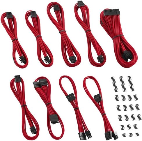 CableMod E-Series Classic ModFlex Sleeved Cable Kit for EVGA G/G+ / P/P+ / T (Black + White) in Saudi Arabia