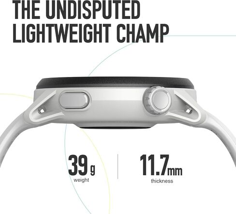 ساعة COROS PACE 3 الرياضية بنظام تحديد المواقع العالمي (GPS)، خفيفة الوزن ومريحة، عمر البطارية 17 يومًا، نظام تحديد المواقع العالمي (GPS) مزدوج التردد، معدل ضربات القلب، الملاحة، مسار النوم، خطة التدريب، الجري، الدراجة، والتزلج (نايلون الحبر) in Kuwait
