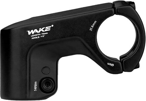 Mountain Bike Handlebar Short Stem 10 Degree 31.8 70mm MTB Stem Riser Universal short handle bar stem for Most Bicycle Road Bike MTB BMX Cycling Fixed Gear in Saudi Arabia