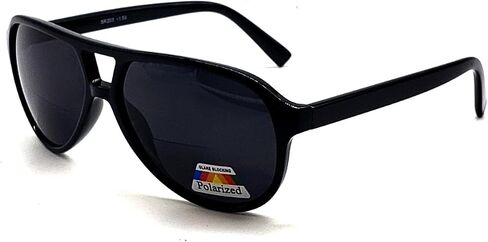 Polarized Bifocal Reading Glasses Blue Light Blocking Readers for Men Women Lightweight Aviator Retro in Kuwait