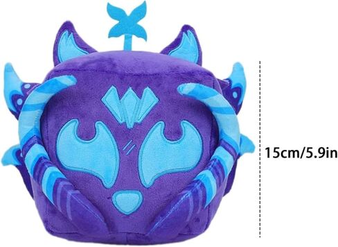 B-lox Fruits Pillow 1pc 7in Fruits Plush Hugging Plush Squishy Pillow Gifts for Soft Home Decor Kawaii in Saudi Arabia