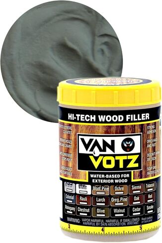 Hi-Tech Wood Filler for Exterior Wood in 18 Colors (Cedar), Half-Pint/500g in Saudi Arabia