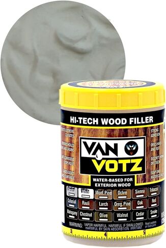 Hi-Tech Wood Filler for Exterior Wood in 18 Colors (Cedar), Half-Pint/500g in Saudi Arabia