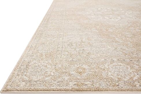 مجموعة Loloi II Odette Collection ODT-05 بيج/فضي 2'-7" x 12'-0" سجادة عداء in Kuwait