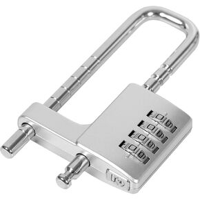 Combination Padlock,Zinc Alloy,Long Shackle,Cabinet Lock,School,Bike,Gym,Sports lockers,Fences,Gate Lock, Adjustable Shackle,Tool case,Pool Lock.