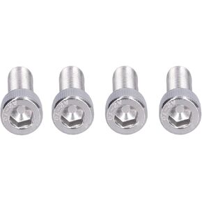 Hex Bolt, 1.25mm Fine Pitch M10 4Pcs Socket Screw Bright Finish -70 Stainless Steel for Construction for DIY Jobs for Automotive Industry(M10*30)