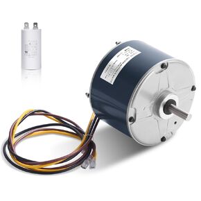 5KCP39BGS069S Carrier Condenser Motor 1/10 hp, 1100 RPM, 208-230V Condenser Fan Motor Compatible with ac Dayton 6DLL7,Genteq #3S001,Fasco #G3907 5KCP39BGY915S HC33GE233A HC34GE234 HB33GQ230