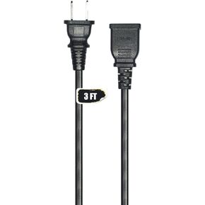 Brown Extension Cord 15FT Flat Extension Cord for Indoor/Outdoor Use with Single Outlet - Ideal for Christmas Lights, Lamps, Cameras, Household Appliances