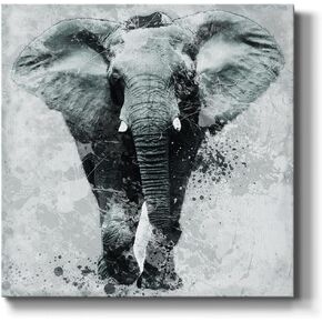 Renditions Gallery Canvas Wall Art Animals Theme for Home Décor, Woodland Owl Wall Art, Ready to Hang, 16'' x 16'', (AZS-WC07-15811-R-1616-SC)