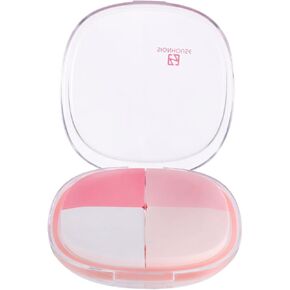 Healifty Box 4 compartments Medicine Box 4 Times a Day Pill Organizer Pill Case Cute Pill Organizer Pill Storage Case Daily Pill Organizer Seal Travel pp Small Pill