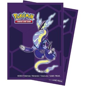 Miraidon Standard Deck Protector Sleeves (65ct) for Pokemon