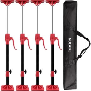 Cabinet Jack Support Pole,2-Pack 11-23 Inch Steel Adjustable Quick Support System Rod,Telescopic Third Hand Tools with 200lbs Capacity for Installing Cabinets/Lifting Drywall