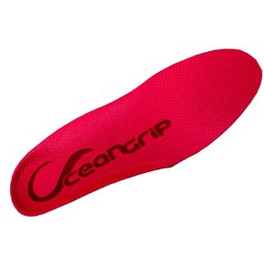 FROGG TOGGS Women's OceanGrip Insole Arch Support, Red, Women's 4-12