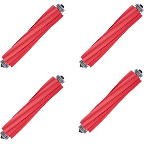 LOVECO 4 Pack Replacement Rubber Main Brush for Roborock S7 Max Ultra, S7, S7+, S7 MaxV, S7 MaxV Plus, S7 MaxV Ultra,S7 Pro Ultra, Q7, Q7+, Q7 Max, Q7 Max Plus,Q Revo Robotic Vacuum