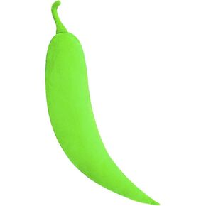 23.6" Pepper Plush Toy Stuffed Chili Pepper Pillow Soft Gifts Doll for Kid Green