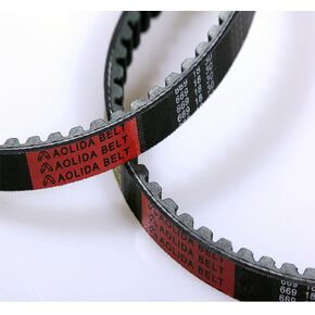 669 18 30 139QMB Kevlar CVT Drive Belt for Racing Compatible with GY6 49cc 50cc Roketa Baja Tank Jmstar Taotao Jonway Vespa Chinese Scooter Moped Transmission Belts (Kevlar Quality)