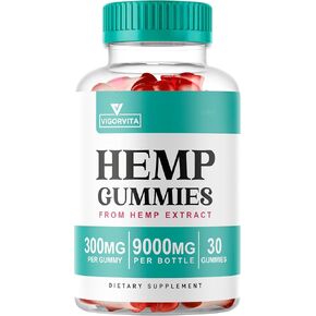 1 Pack - Vigorvita - Vigorvita 30 Gummies for 1 Month, Vigorvita Hemp Gummies, Vigorvita Great Taste Hemp Gummies, Vigorvita Hemp, Vigorvita Gummies 9000 mg Per Bottle. in Kuwait