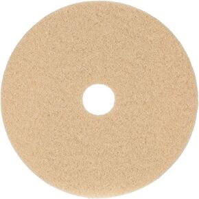 Boardwalk BWK4020ULT 20 in. Diameter Burnishing Floor Pads - Tan (5/Carton)