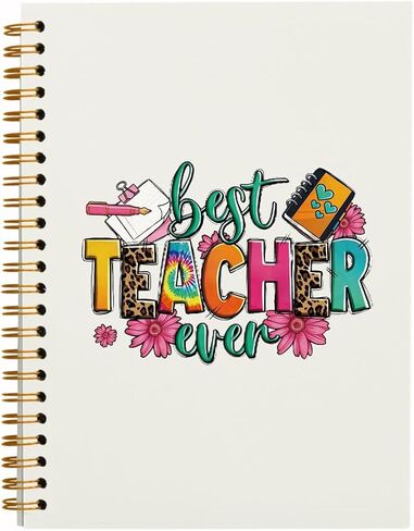 Teacher Gifts Notebook Journal for Work Office School,Appreciation Gift for Teacher,Thank You Gift,Made To Teach Hardcover Spiral Notebook 5.5x8.3 in Saudi Arabia