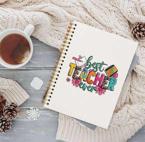 Teacher Gifts Notebook Journal for Work Office School,Appreciation Gift for Teacher,Thank You Gift,Made To Teach Hardcover Spiral Notebook 5.5x8.3 in Saudi Arabia