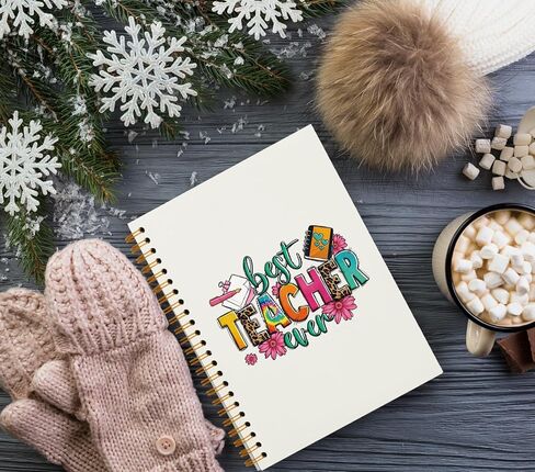 Teacher Gifts Notebook Journal for Work Office School,Appreciation Gift for Teacher,Thank You Gift,Made To Teach Hardcover Spiral Notebook 5.5x8.3 in Saudi Arabia