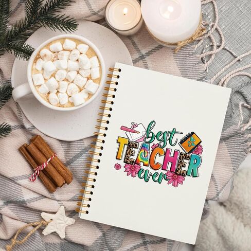 Teacher Gifts Notebook Journal for Work Office School,Appreciation Gift for Teacher,Thank You Gift,Made To Teach Hardcover Spiral Notebook 5.5x8.3 in Saudi Arabia