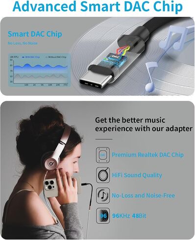 3 عبوات USB C إلى 3.5 ملم محول مقبس سماعة الرأس لهاتف iPhone 15/15 Pro/15 Pro Max/15 Plus، سلك كابل Aux Dongle من النوع C متوافق مع iPad وSamsung Galaxy S24/S23/S23/S22/S21Ultra وNote وMacBook بكسل in Saudi Arabia