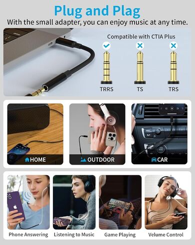 3 عبوات USB C إلى 3.5 ملم محول مقبس سماعة الرأس لهاتف iPhone 15/15 Pro/15 Pro Max/15 Plus، سلك كابل Aux Dongle من النوع C متوافق مع iPad وSamsung Galaxy S24/S23/S23/S22/S21Ultra وNote وMacBook بكسل in Saudi Arabia