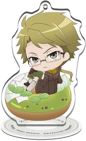 6pcs Bungou Stray Dogs Figure Osamu Dazai Cosplay Figure Acrylic Display Standing Figures (02) in Saudi Arabia