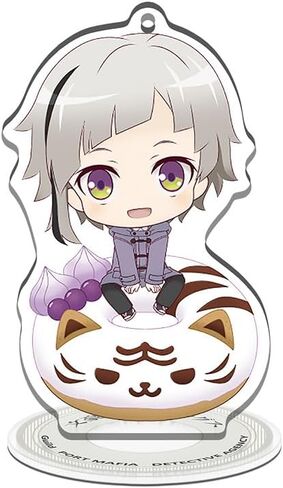 6pcs Bungou Stray Dogs Figure Osamu Dazai Cosplay Figure Acrylic Display Standing Figures (02) in Saudi Arabia